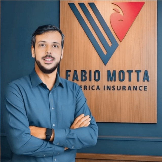 Fabio Motta, corretor de seguros licenciado nos Estados Unidos